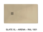 Grand receveur de douche a l'italienne, Largeur 220 à 250 x l. 70 à 100 cm Résine anti glissant, 10 couleurs disponibles, fabrication sur mesure au cm, LIVRAISON OFFERT